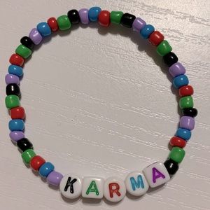 Taylor Swift KARMA Friendship Bracelet - Eras Tour Movie